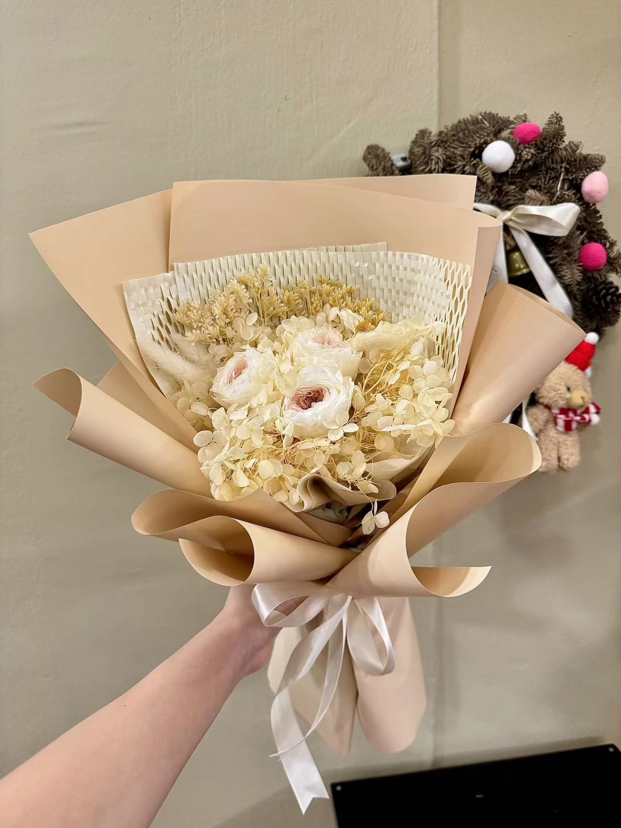 Preserved Austin Rose Preserved Rose