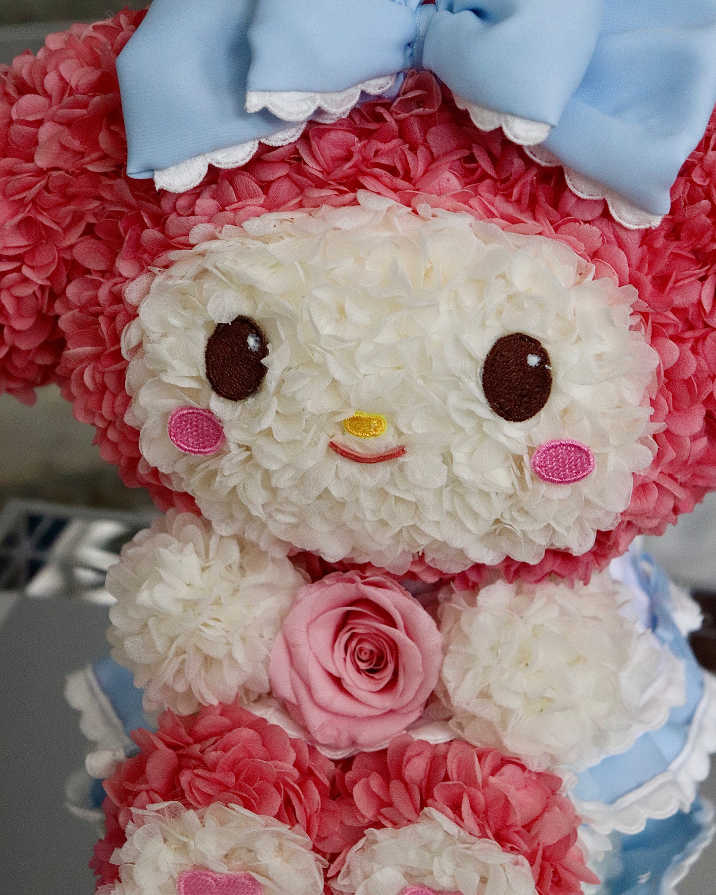 MELODY Preserved Flower Figurine Box