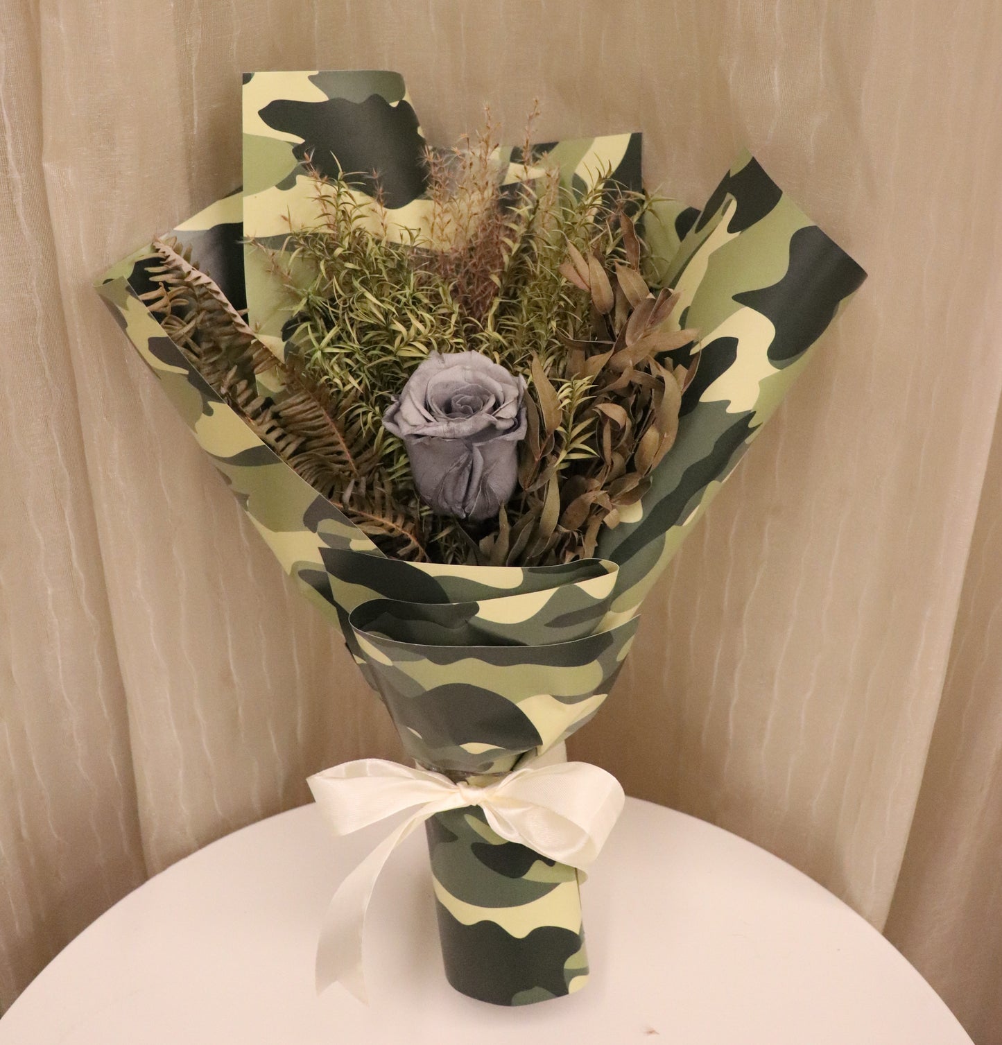 NS Milestone Grey Preserved Roses Bouquet