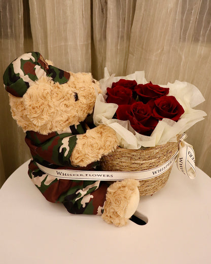 ARMY Handmade NS Teddy Bear Box