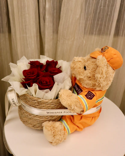 SCDF Handmade Teddy Bear Box