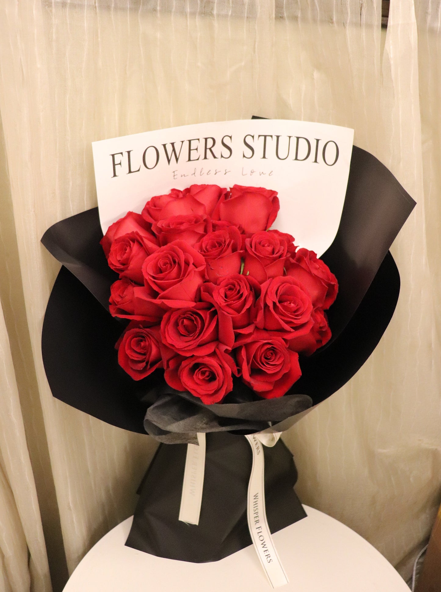 20 Stalk Fresh Red Rose Bouquet