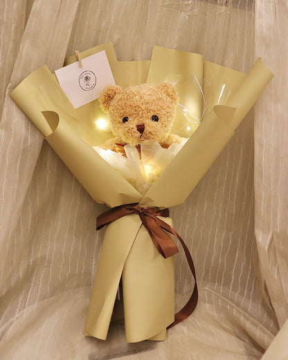 Teddy Bear Bouquet with Fairy Light