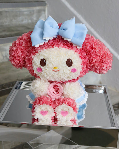 MELODY Preserved Flower Figurine Box