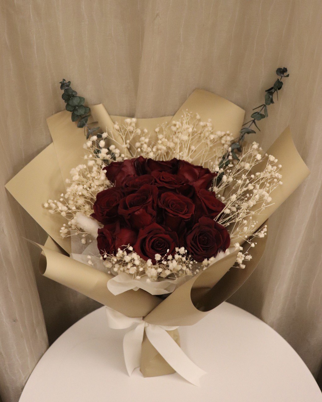 Preserved Red Roses Bouquet